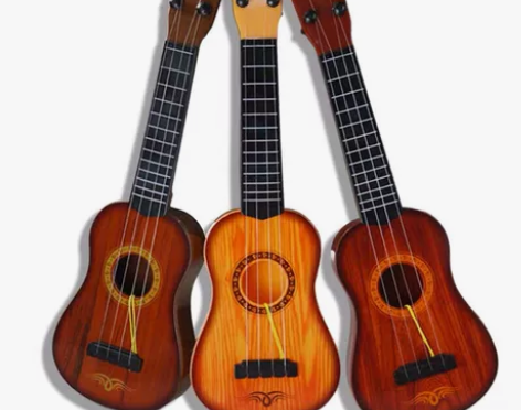 吉他玩具儿童仿真男女宝宝音乐小吉他它 图右...