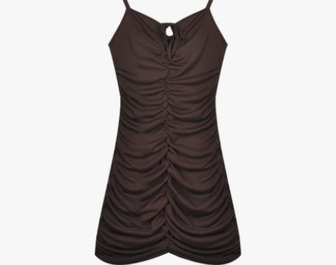 纯欲风辣妹性感挂脖吊带连衣裙女夏季 感兴趣...