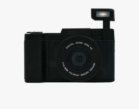 VHS复古风CCD相机伸缩补光灯胶片感相机...