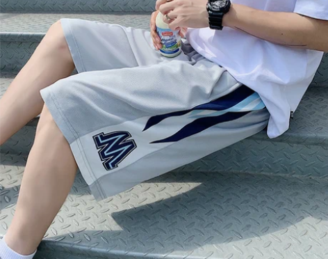 夏季薄款运动短裤男潮流宽松外穿休闲五分裤i...