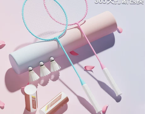 羽毛球拍球拍 正品球拍旗舰店官方初学者超轻...