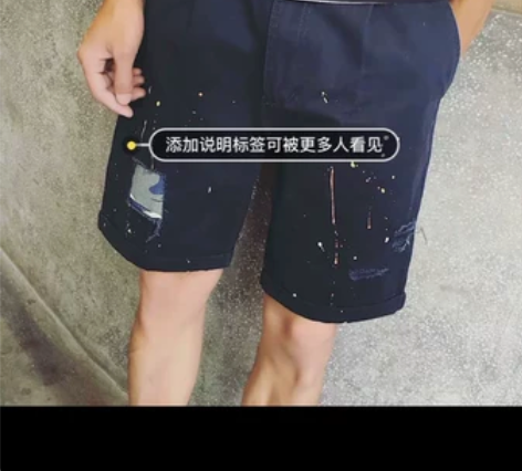 短裤男夏季五分裤港仔沙滩裤男生大裤衩运动休...