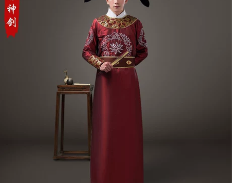 古代唐朝圆领汉服男宋朝大臣官服装狄仁杰元芳...