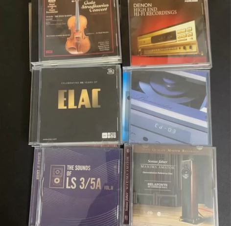 交响古典试音碟cd唱片12 张，成色新正常...