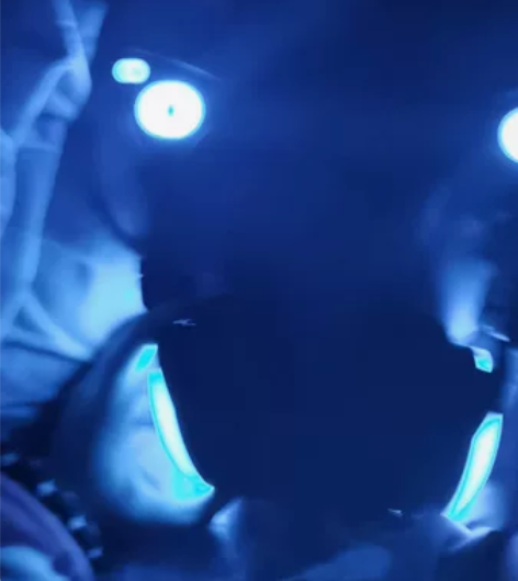 出妖舞brookstone猫耳朵蓝牙耳机，...