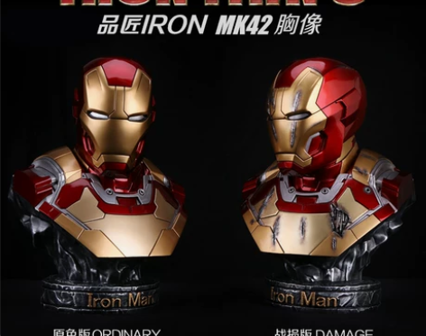 品匠IRON 钢铁侠3MK42半身胸像手办...