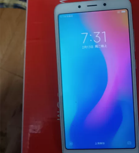 红米6手机,运行正常的,内存4十64GB,...