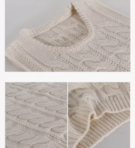 薇颂 十三行新品百搭叠穿马甲上衣秋季韩版休...