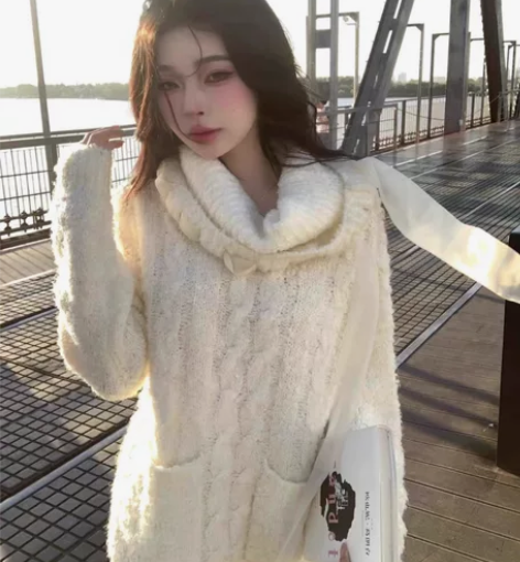Suuuicee碎碎冰 月下白茶 宽松纯欲...