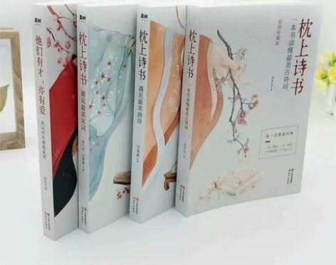 【包邮】全套4册 枕上诗书系列珍藏版 中国...