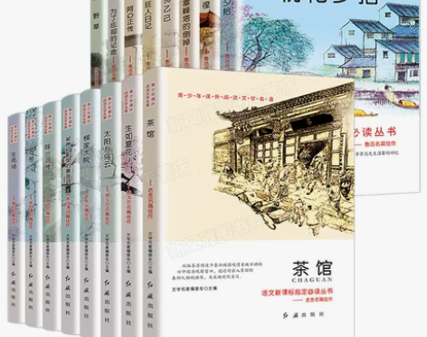 鲁迅的书全套正版全集16册茶馆 阿q正传 ...