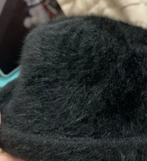 黑色礼帽女百搭韩版帽子 不退不换，看好再拍...