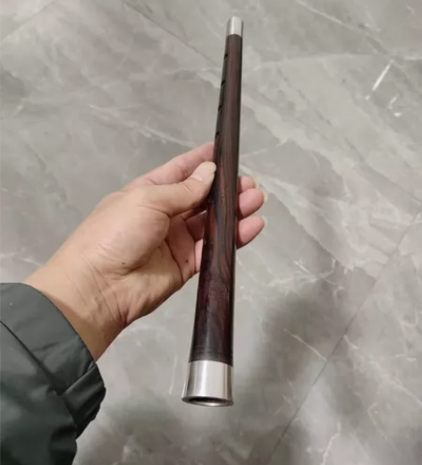 低价转让老红木唢呐杆子一根，加送一个白铜天...