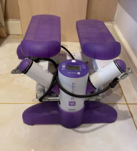 迪卡侬踏步机  店内购买 买了塌了两天吧也...