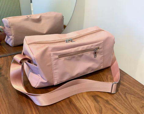 吐司包瑜伽包潮流防水牛津布单肩包运动风健身...