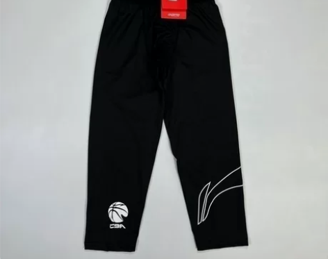 CBA紧身裤七分篮球运动训练跑步健身裤速干...