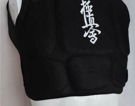 极真会护胸 空手道护甲成人儿童空手道护具 ...