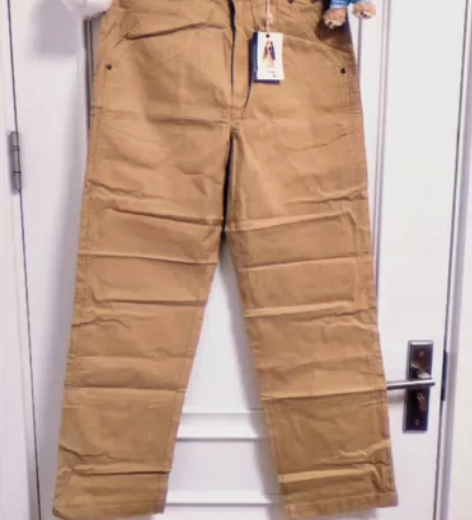 牛仔卡其色长裤 工装风格 也是个老牌子了暇...