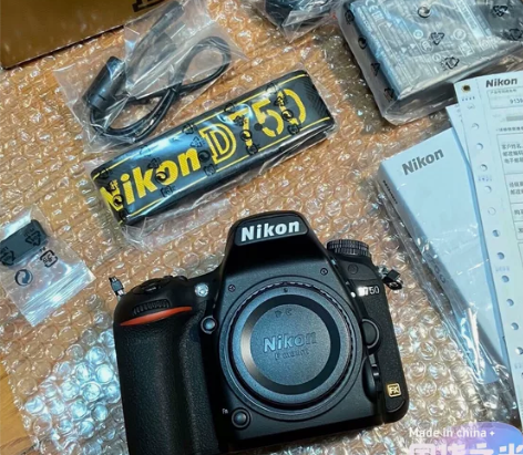 尼康D750单机身全画幅 高端单反相机 2...
