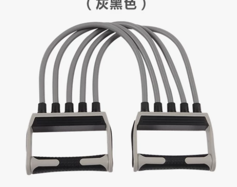 拉力器扩胸器弹簧男士健身器材家用多功能臂力...