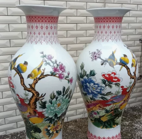 景德镇花瓶一对如图，拼单全品 感兴趣的话点...
