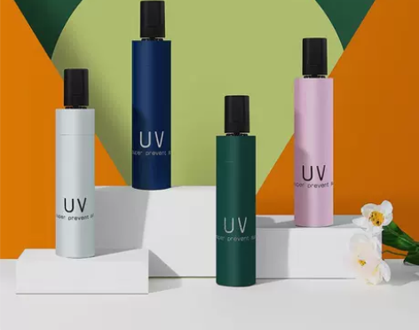 折叠手动雨伞男女学生韩版晴雨两用防晒遮阳太...