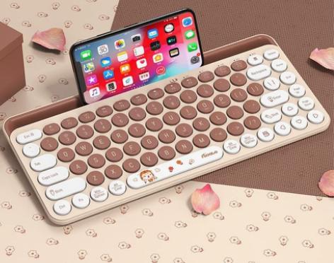 【狂暑季价】虎八兔无线蓝牙三模键盘笔记本台...