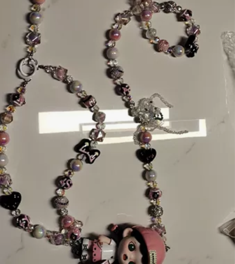 滑板斜挎链-都是重工链子，自己看珠子就知道...