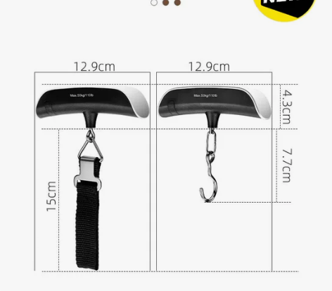 特价清仓电子秤50kg手提秤便携式弹簧秤行...