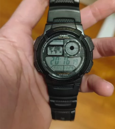 卡西欧ae1000w 正品 放置有段时间了...