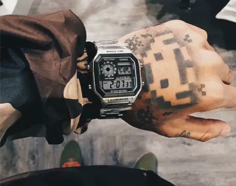 【电池用十年】卡西欧ins复古多功能运动防...