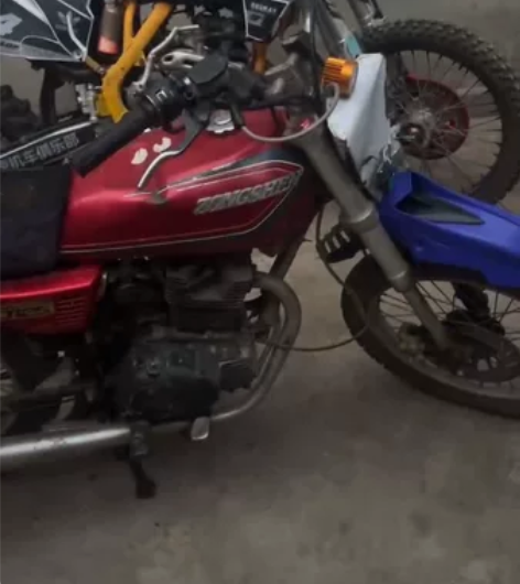 下地摩托车，改装250发动机，越野倒置减震...