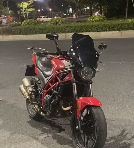 二手摩托车 网红铃木复古机车150摩托车 ...