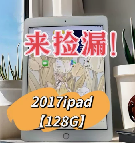出个女大闲置，ipad2017款128G，...