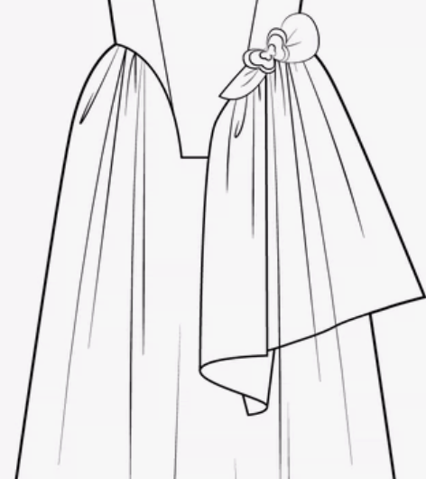 AI款式图绘制 服装款式图代画 可上色 失...