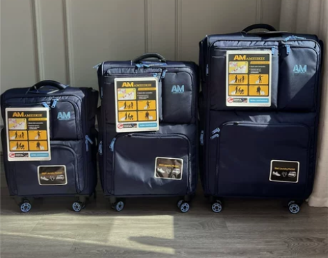 出口日本20寸超轻静音牛津布拉杆箱24寸旅...