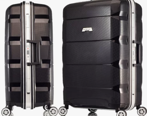 【风尚价】Lucky Club行李箱男铝框...