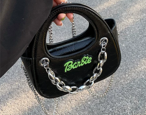 黑色小包包女包2022新款潮高级感秋冬手提...