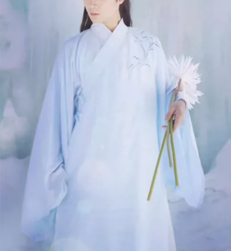 如梦霓裳情侣汉服女长衫百迭裙山海经渡沧溟大...
