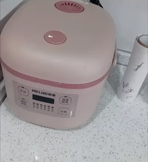 美菱智能迷你电饭煲宿舍家用1人3人不粘锅可...