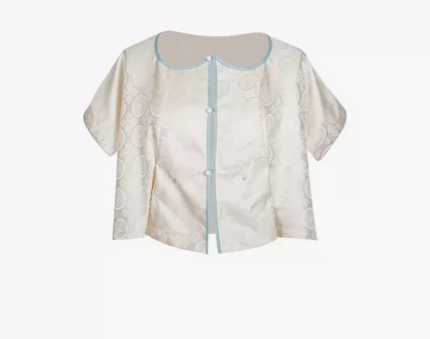 【包邮】七月夕 灵舞坦领 s蓝色的全新带吊牌