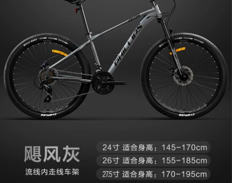 新车买了就骑了两三次 菲利普山地车青少年自...