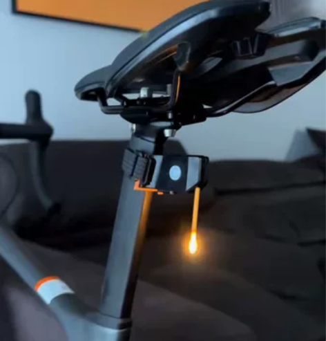 自行车流水尾灯领航灯 自己diy剩余 一个...