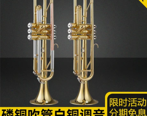 allison艾森利小号乐器降b调铜号管乐...