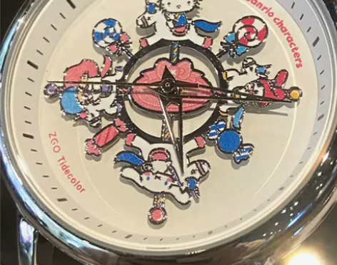 三丽鸥正品旋转木马手表 女款初高中学生小众...