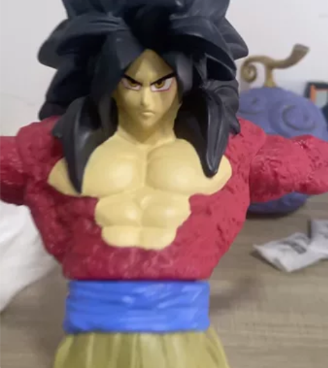 悟空七龙珠大胶超4超级赛亚人 有瑕￥28闲...