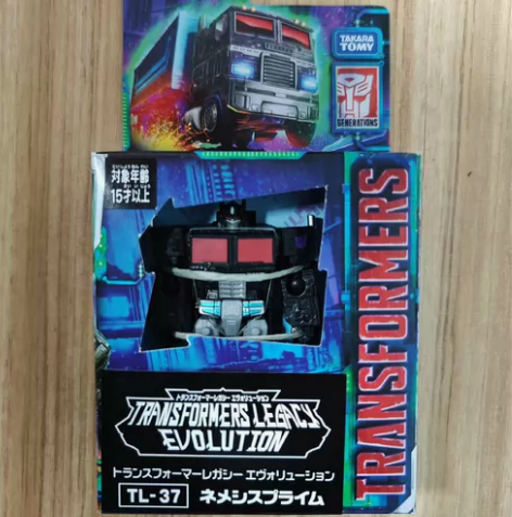 孩之宝变形金刚 传世核心级天灾 暗黑擎天柱...