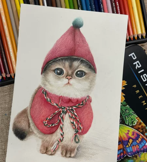 【代画】彩铅画/装饰画/素描作品 往期作品...