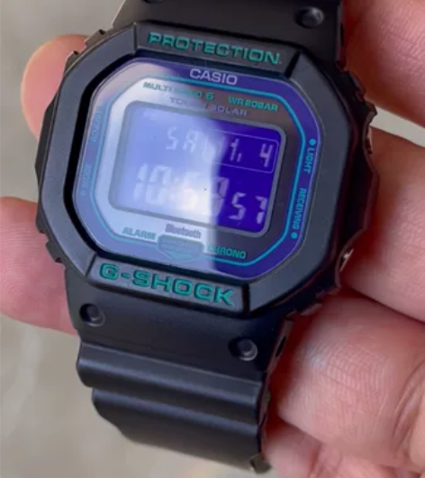 卡西欧GWB5600太阳能六局电波蓝牙方块...