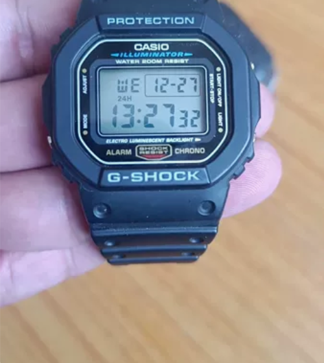 卡西欧 DW-5600E周杰伦同款经典小方...